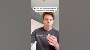 Easiest possible way to keep any conversation going #conversationtips #andrewgodwin