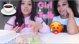 GIRL TALK MUKBANG  / RELATIONSHIP TEA  WITH INDIA ROYALE | SHADED BY JADE