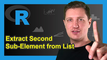 Get Second Sub Entry of Every List Element in R (Example) | Extract 2nd Value | sapply Function