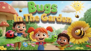 Bugs In The Garden! 🐞 Fun Nursery Rhyme for Kids!
