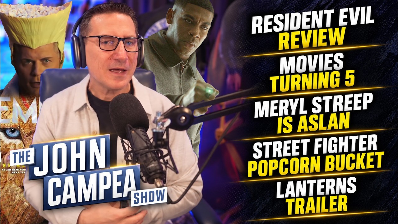 Lanterns Mid Season Trailer, Resident Evil Breaks Record - The John Campea Show