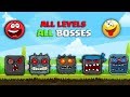 Red ball 4  all levels all volumes all bosses superspeed gameplay