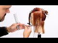 How to cut a french bob  full step by step
