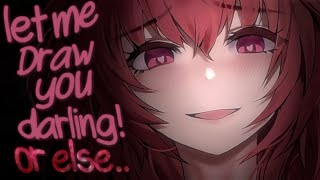 Obsessed Artist Ties You Up! | Femboy Asmr (Clingy) (Possessive) (F4A, F4M) (Girlfriend) (Yandere)