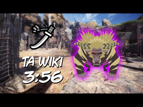 Tempered Furious Rajang TAwiki Rules Long Sword Solo 3:56.95 | MHW:IB PC