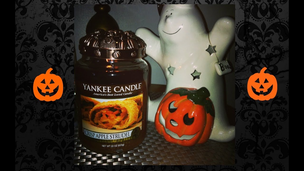 Yankee Candle Crisp Apple Strudel Review YouTube