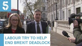 Labour meets with the Government for second day of talks | 5 News