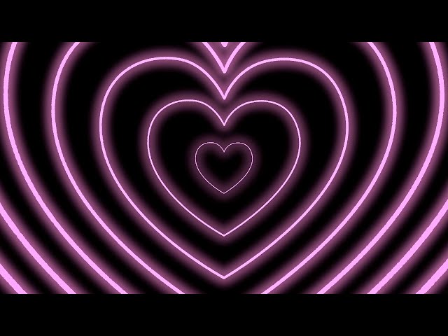 Heart background Tiktok heart eye trend🖤🤍background video Love heart  background 