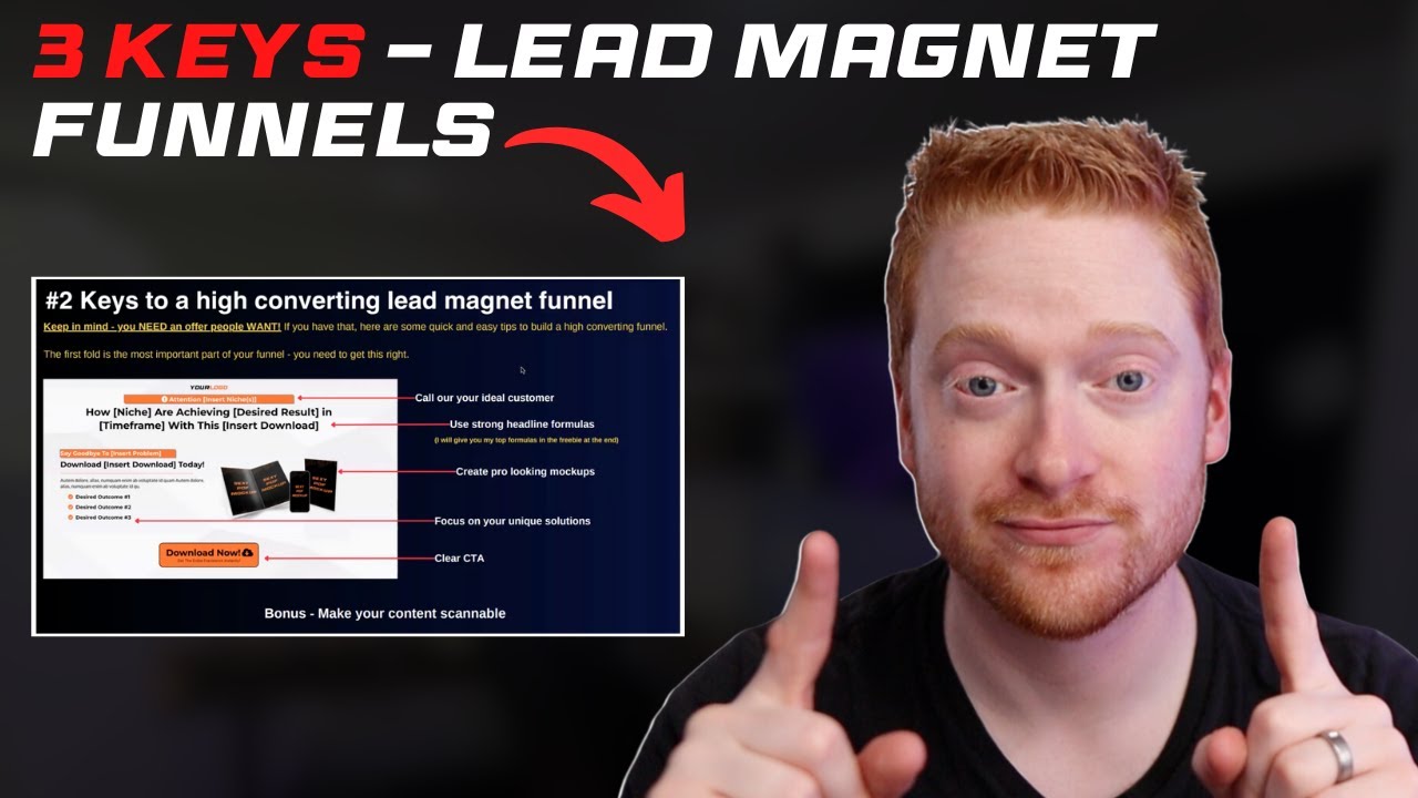 3 Keys To High Converting Lead Magnet Funnels - VidLead Studio Workshop ...