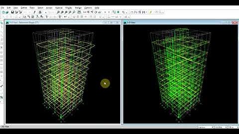 XUẤT NỘI LỰC TÍNH TOÁN CỘT DẦM SÀN TRONG ETABS