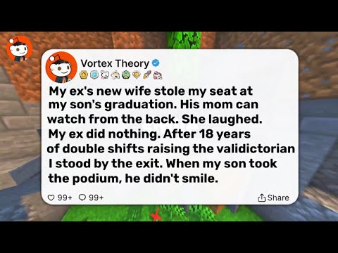My ex's new wife stole my seat at my son's graduation. His mom can watch from the back.