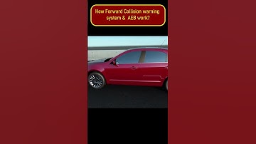 How Forward collision warning work?