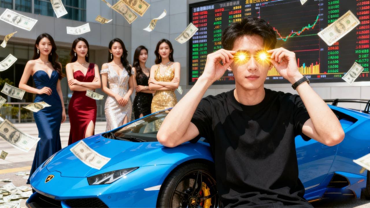 窮小子意外獲得透視眼，炒股3秒怒賺20億元？預知未來，征服4個美女姐姐，從此開啟逆天人生！ #逆袭  #反转  #爽文