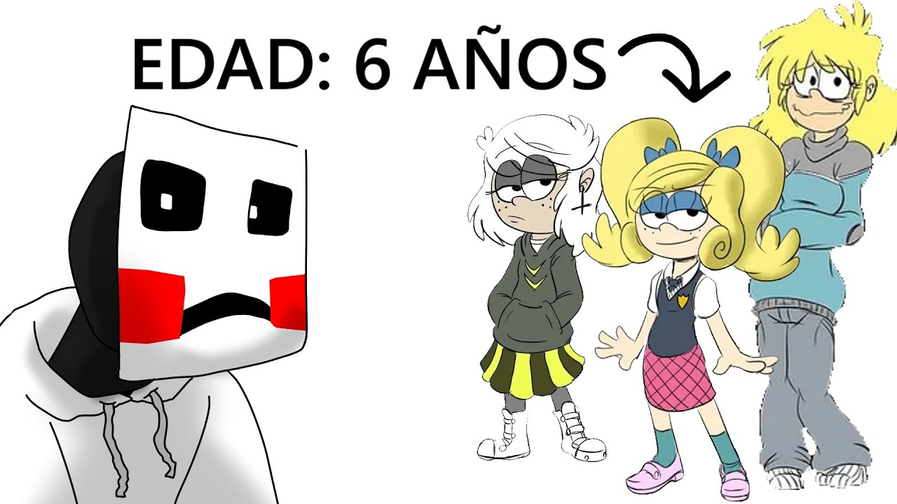 CAKE HACE TOP WAIFUS DE LAS HIJAS INCESTUOSAS DE LINCOLN LOUD CON SUS HERMANAS