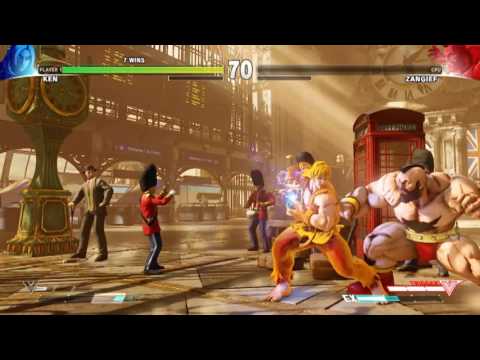 Video: Tahap New Street Fighter 5 Membolehkan Anda Bertarung Di Sayap Pesawat Terbang