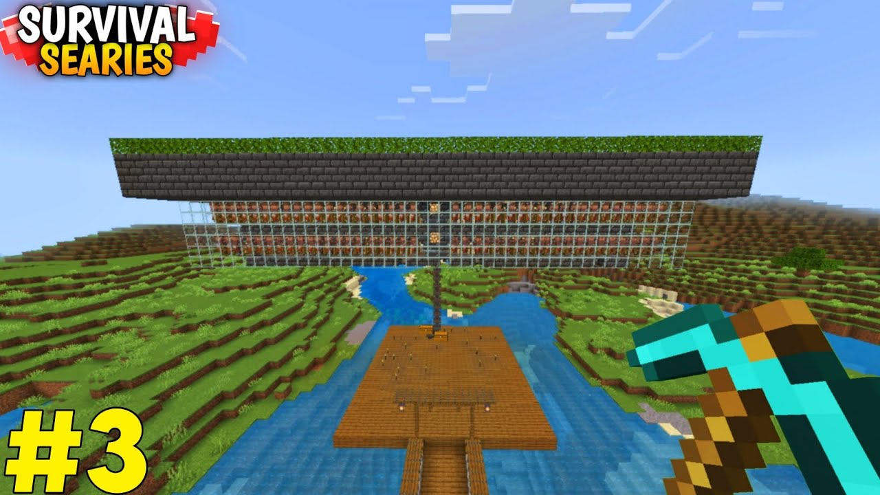 Minecraft Survival series but I Made biggest IRON FARM | | 1.21🔥 - YouTube