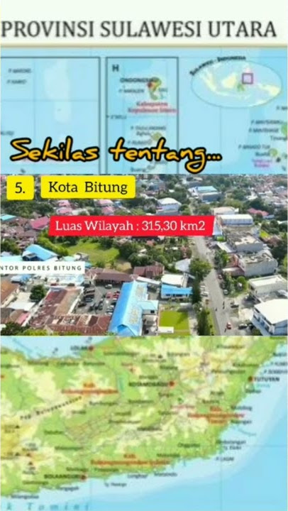 Sekilas tentang Kota Bitung Provinsi Sulawesi utara #short #bitung #kotabitung #sulawesiutara