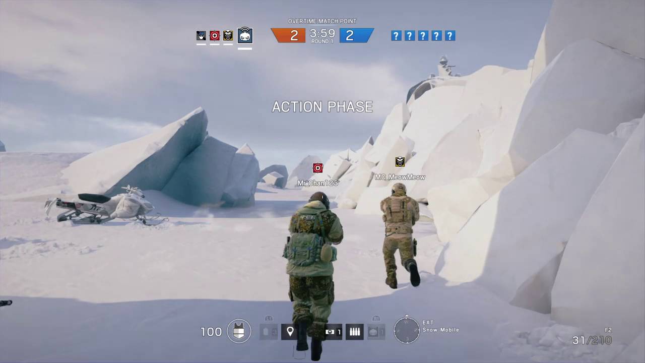 Rainbow Six Siege insane clutch