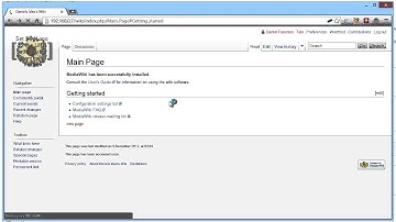 RPi as MediaWiki web-server