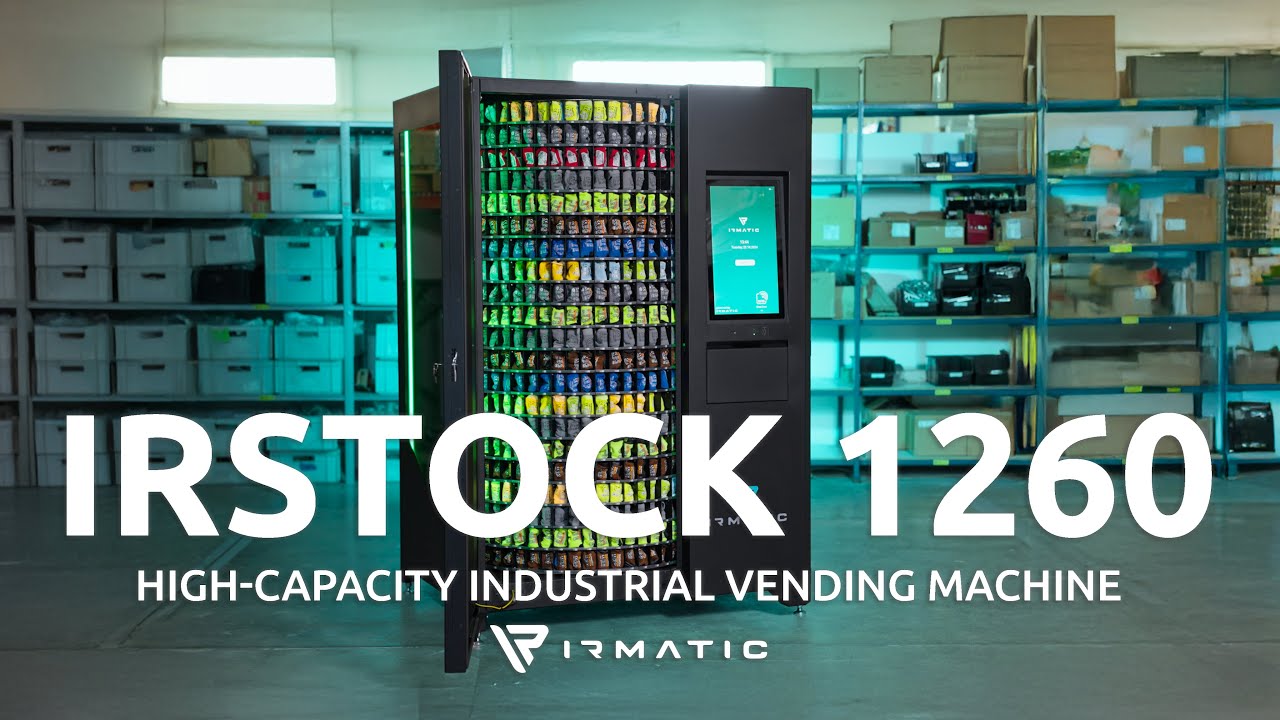 IRSTOCK 1260 - High-capacity Industrial Vending Machine