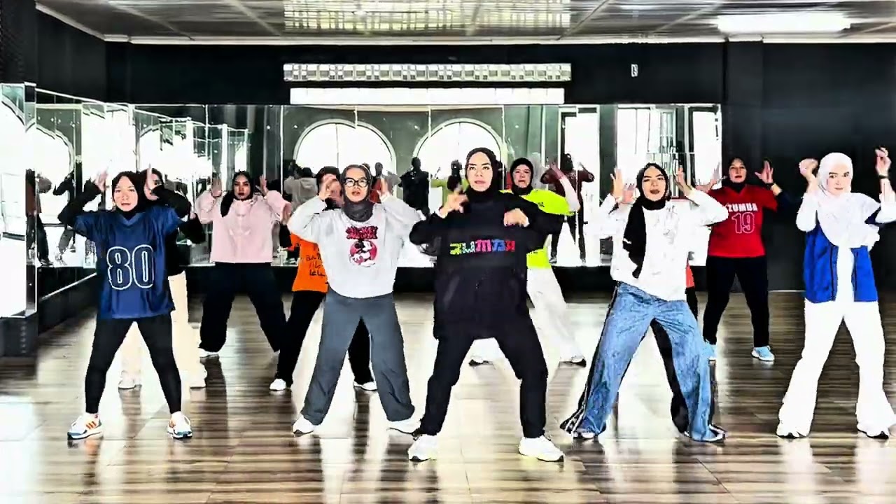 TAKE TIME ( PON DI LINE ) REMIX - D.RIDDIM | ZUMBA | CHOREO ZIN NOVIMEGA