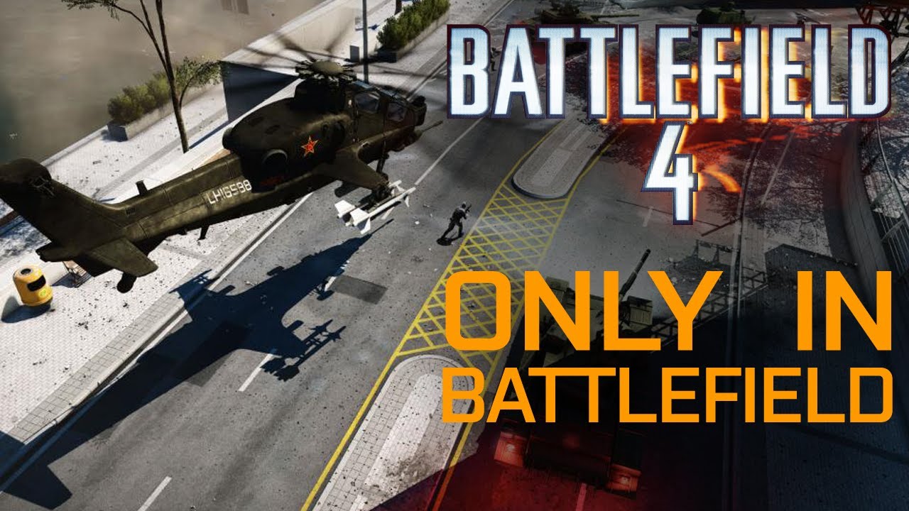Only in Battlefield 4: Official TV trailer games people play