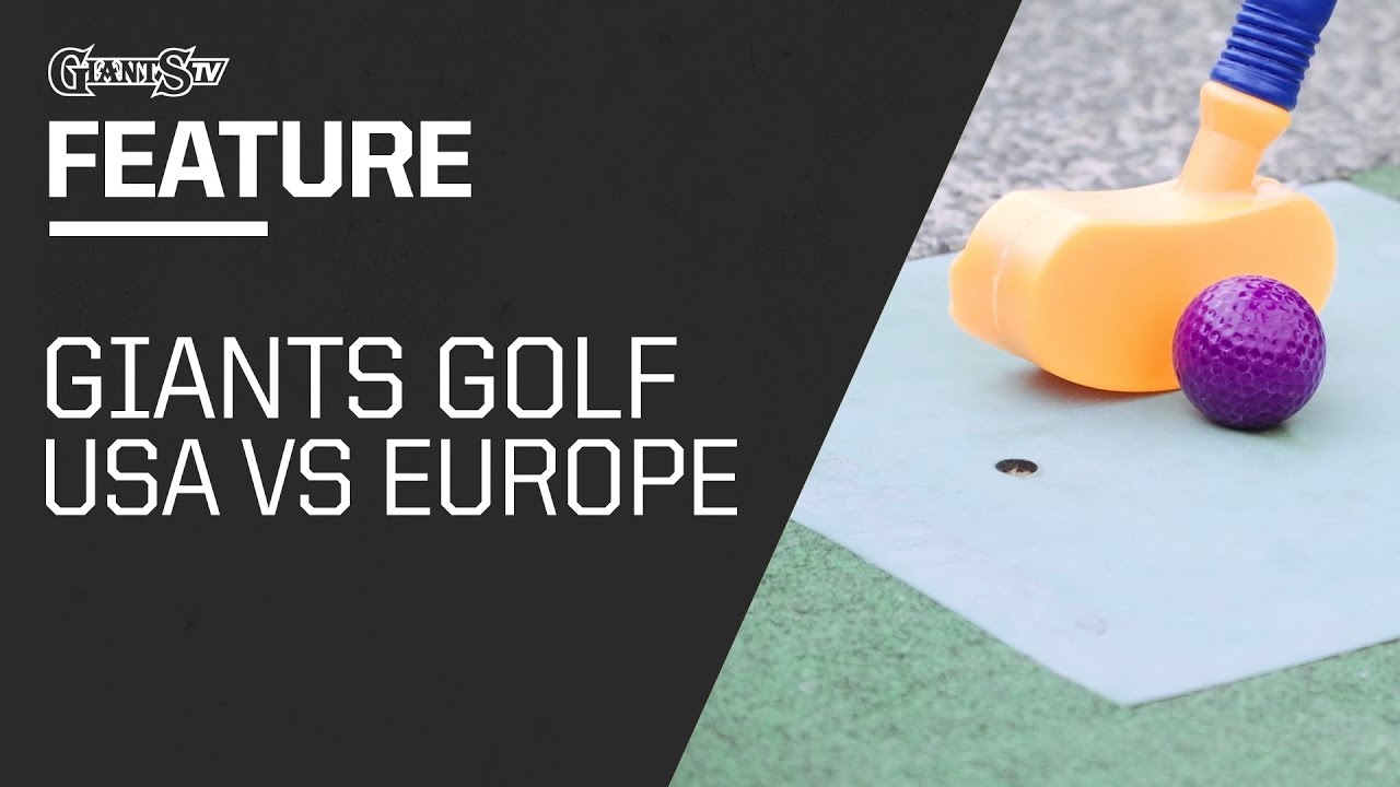 Giants Golf Europe vs USA YouTube