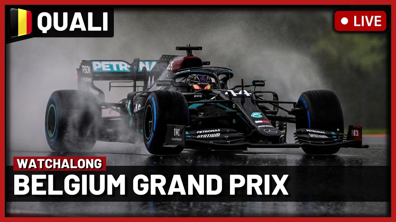 F1 Live - Belgian GP Qualifying Watchalong Live timings + Commentary