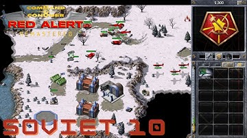 Command & Conquer Red Alert Remastered - Soviet Mission 10 - OVERSEER (Hard)