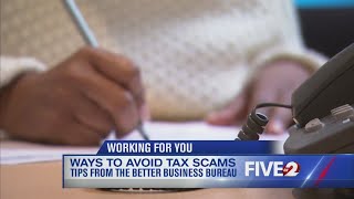 Better Business Bureau shares tips on avoiding tax scams