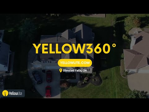 Yellow360° - Olmsted Falls, Ohio - @SilfabSolarInc Panels x @SolarEdgeTechnologies Inverter - video from YellowLite