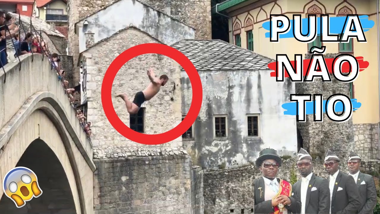 Homem Pulou da Ponte e Veja no que Deu - YouTube