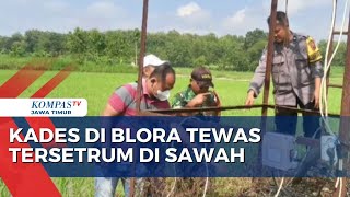 Heboh! Kades di Blora Ditemukan Tewas Tersetrum Listrik Aliran Pompa di Sawah