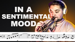 In A Sentimental Mood on Trumpet (Sheet Music)