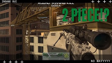I HIT A 2 PIECE CRANE SHOT! MW2 in 2021 #4 (IW4X)