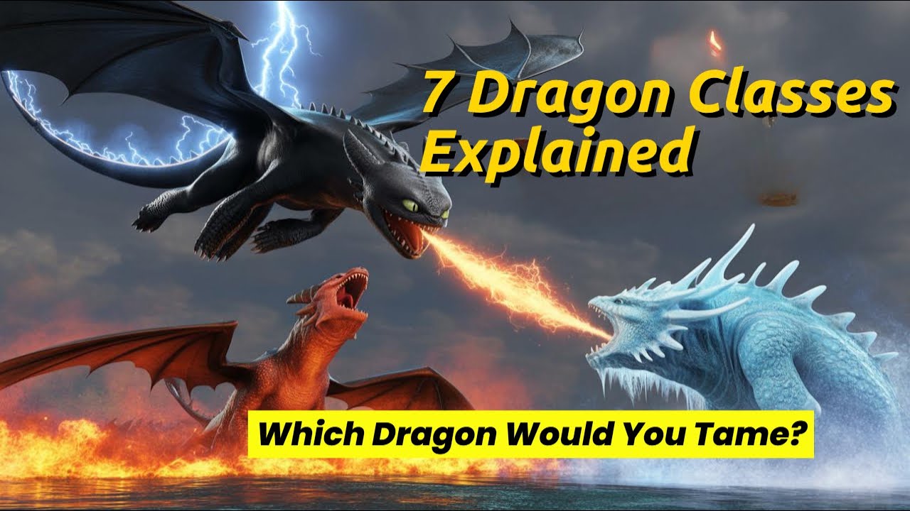 7 Dragon Classes You Never Knew Existed! - YouTube