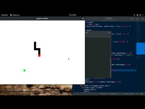 [Python 3] SNAKE, a simple game by pygame