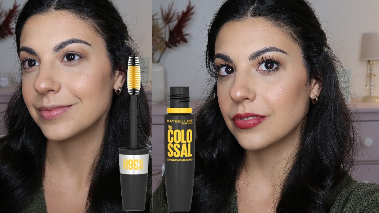 pels at donere facet Maybelline Volum' Express Colossal Waterproof Mascara Review - YouTube