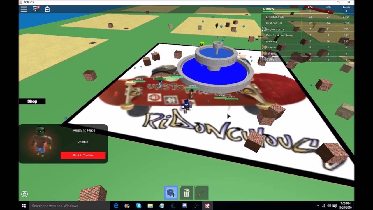 BUILDING TOOLS HACK | BUILD A BASE | ROBLOX - YouTube