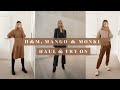 H&M, MANGO & MONKI | HAUL & TRY ON | NINA LEA CAINE