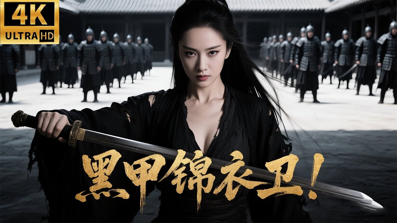 Новейший фильм 2025 года! «Вышитая униформа гвардейца династии Мин»! #кунфу #историческаятайна