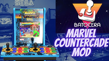 Arcade1up Marvel 2player Countercade Batocera Mod