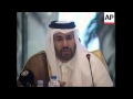 Qatari fm briefing on uaes saddam proposals plus gcc pop