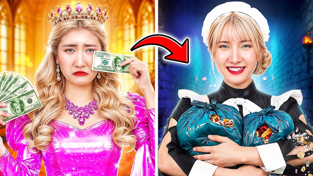 Богатая Принцесса Стала Бедной! Жизнь Бедной Девушкой Изменила Её Навсегда