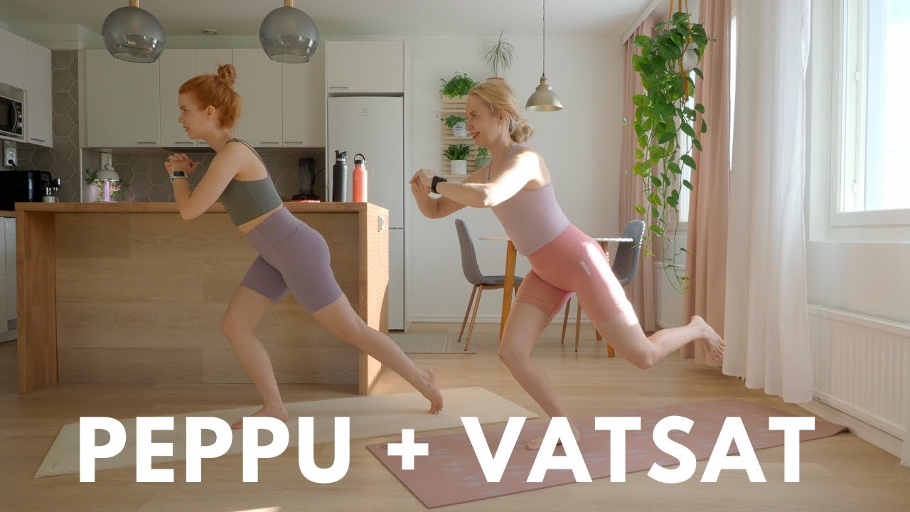 PEPPU + VATSAT 15 min | Kotitreeni kehonpainolla