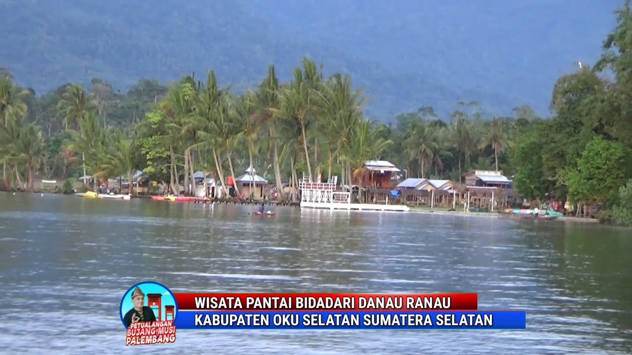Pantai Bidadari Danau Ranau Oku Selatan - YouTube
