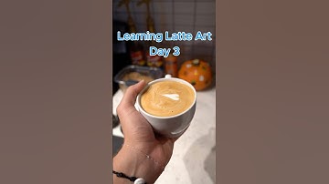 Learning Latte Art - Day 3 #espresso #coffee