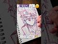 Glitch Effect Working Yes/No 😵‍💫✨️ #shorts #naruto #drawing