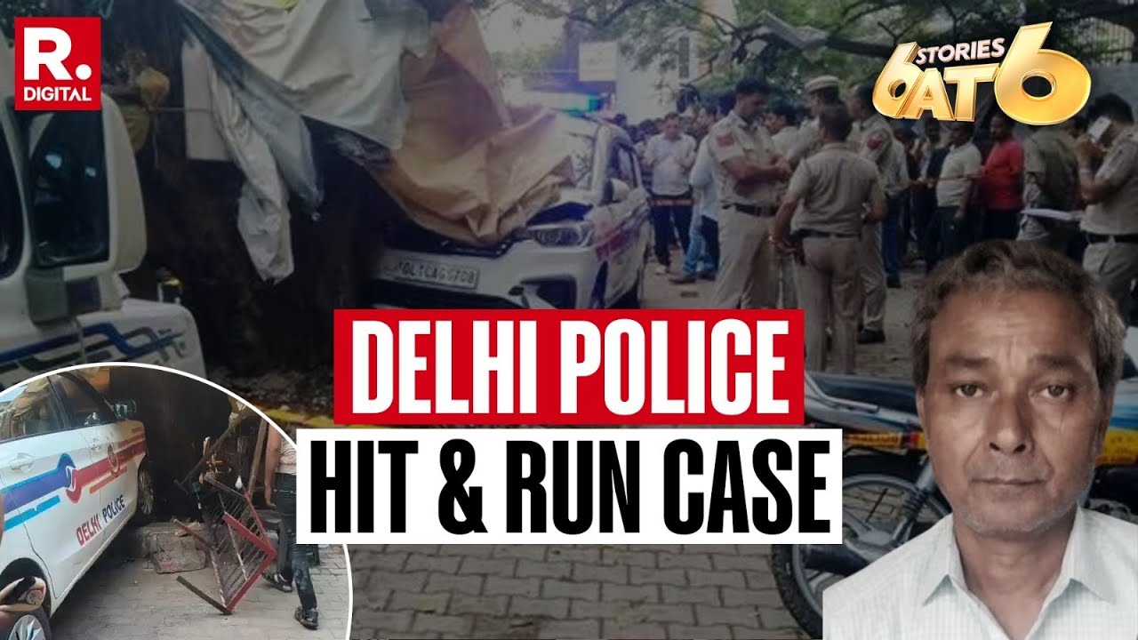 6 Stories At 6: Delhi Police Van Mows Tea Seller | EC Fact Checks Rahul Gandhi