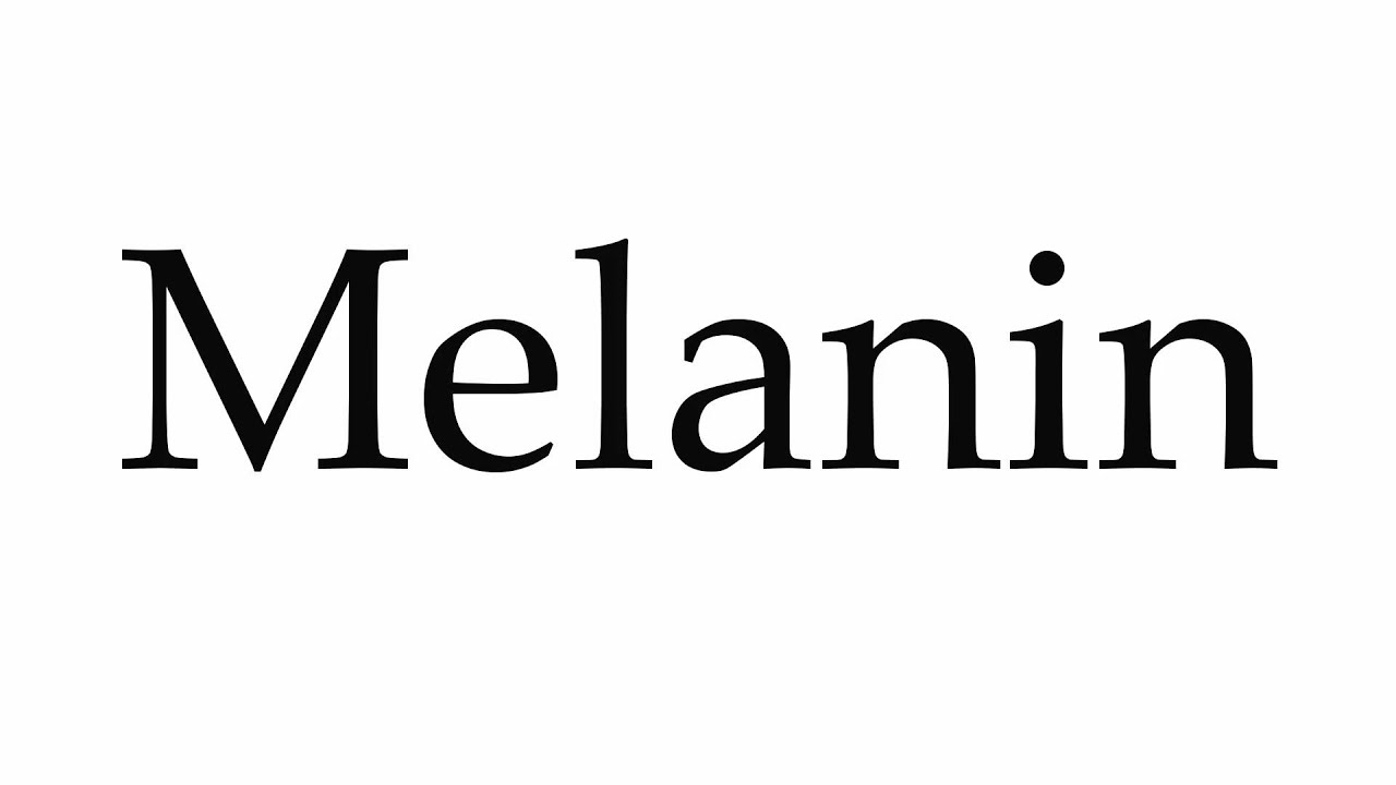 melanotan pronunciation How to Pronounce Melanin